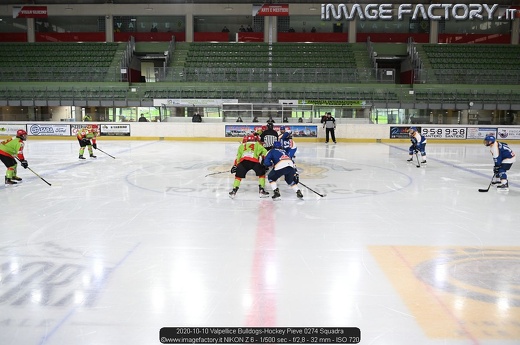 2020-10-10 Valpellice Bulldogs-Hockey Pieve 0274 Squadra